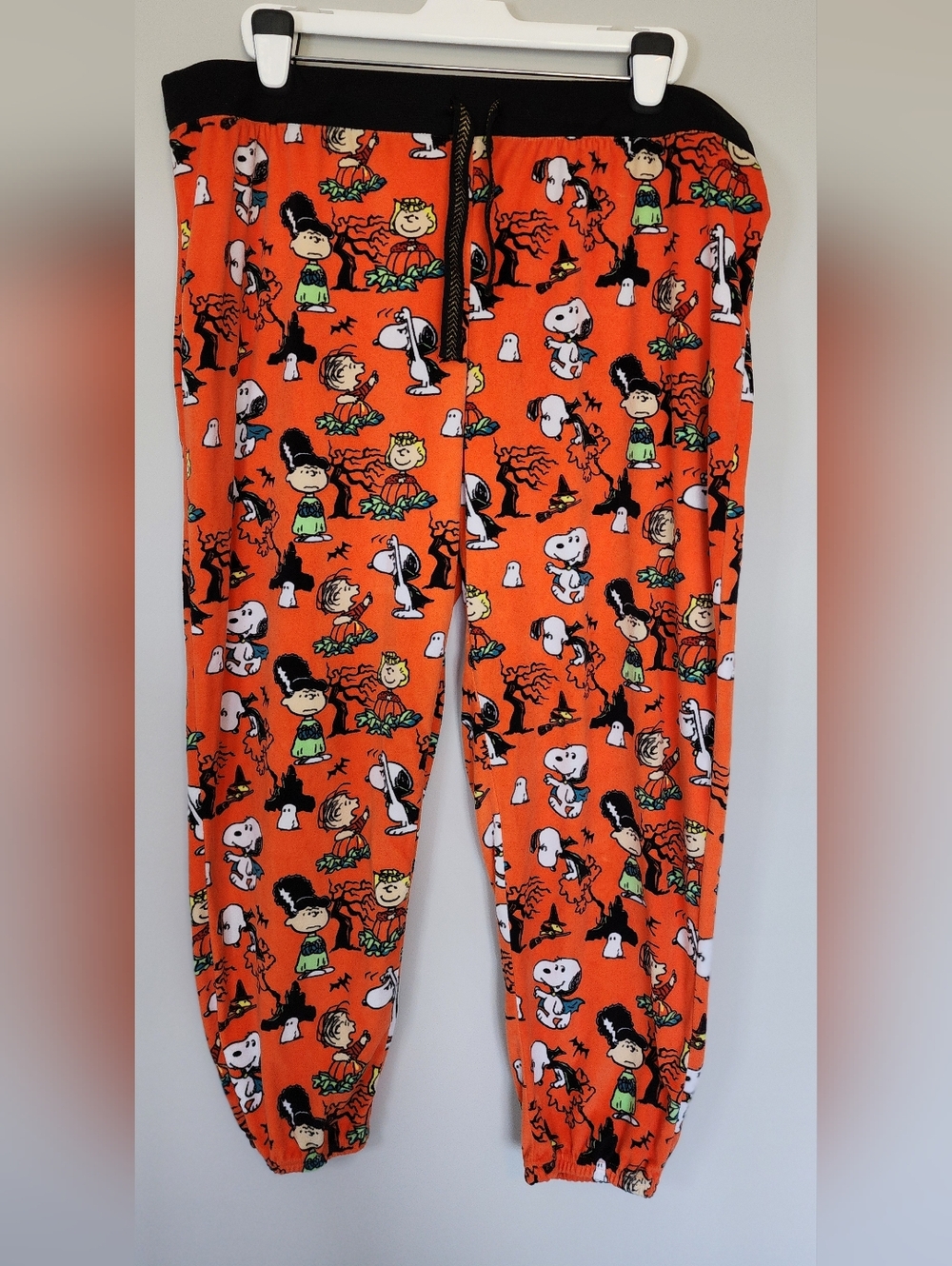 Peanuts Halloween Snoopy & Lucy Jogger PJ Pants 2X